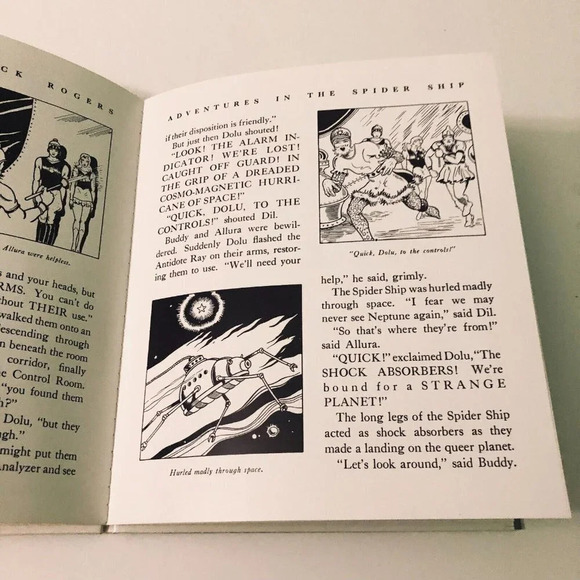 1994 The Pop-Up Buck Rogers  Strange Adventures in the Spider Ship Dick Calkins - Picture 14 of 16